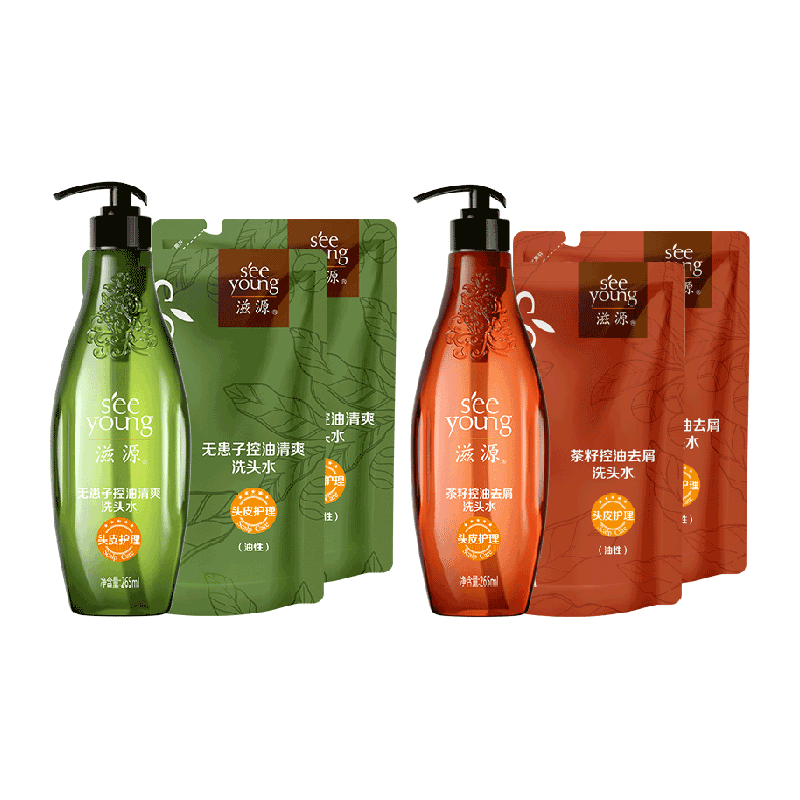 seeyoung 滋源 無硅油控油清爽洗發(fā)水 735ml