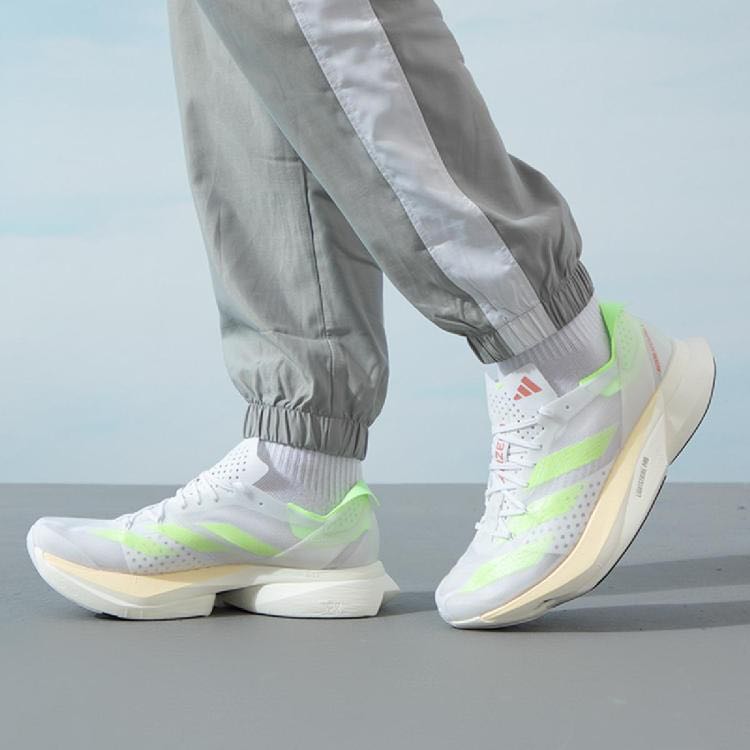 adidas 阿迪達斯 ADIZERO ADIOS PRO 3低幫男鞋女鞋運動鞋輕便減震跑步鞋