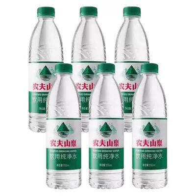 農夫山泉 純凈水 550ml*6瓶