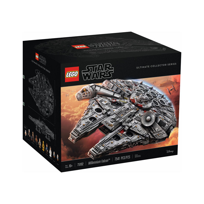 百億補貼：LEGO 樂高 75192星球大戰系列豪華千年隼 收藏積木玩具男生女生