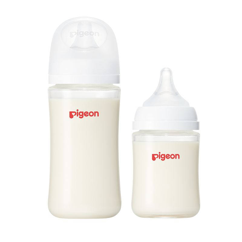 貝親 寬口徑160ml+240ml玻璃奶瓶套裝