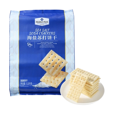 山姆 海鹽蘇打餅干 1.5KG