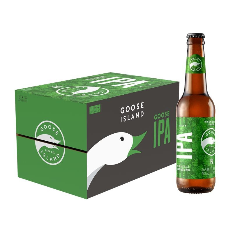GOOSE ISLAND 鵝島 IPA精釀啤酒 355ml*24瓶 整箱裝