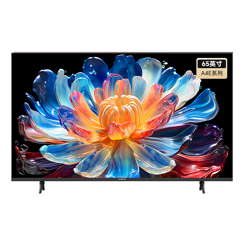 再降價、PLUS會員：創(chuàng)維電視65A4E 65英寸媲美m(xù)ini led 雙分頻音響3+64G智慧屏液晶4K超薄游戲電視