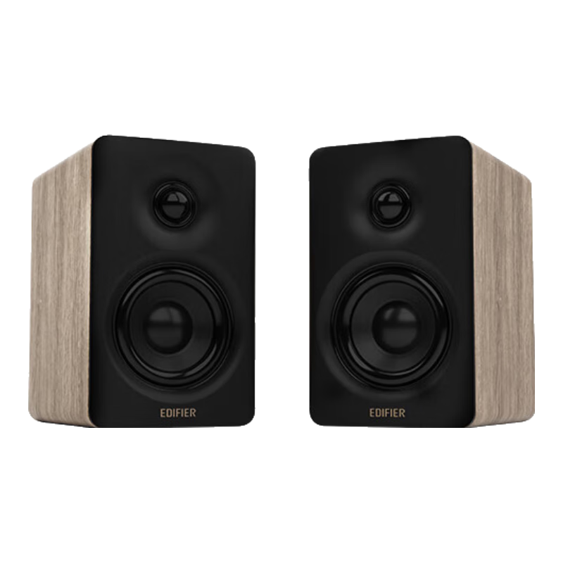 政府補貼，plus:漫步者 N300 有源桌面2.0監聽音箱 電腦音響 大功率音響 高素質單元 雙金標認證 知秋木