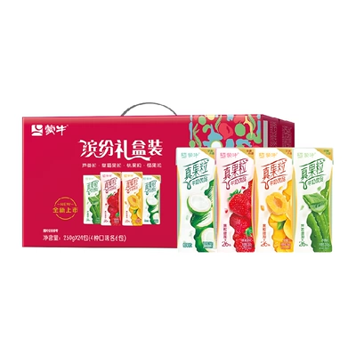 88VIP:蒙牛真果粒牛奶飲品250g×24盒