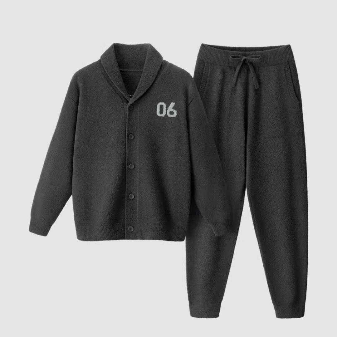 PLUS：蕉內【王一博同款】絨絨500E 男士加厚款家居服套裝 秋冬
