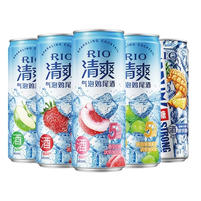 88VIP：RIO 銳澳 雞尾酒清爽強(qiáng)爽組合 330ml*5罐