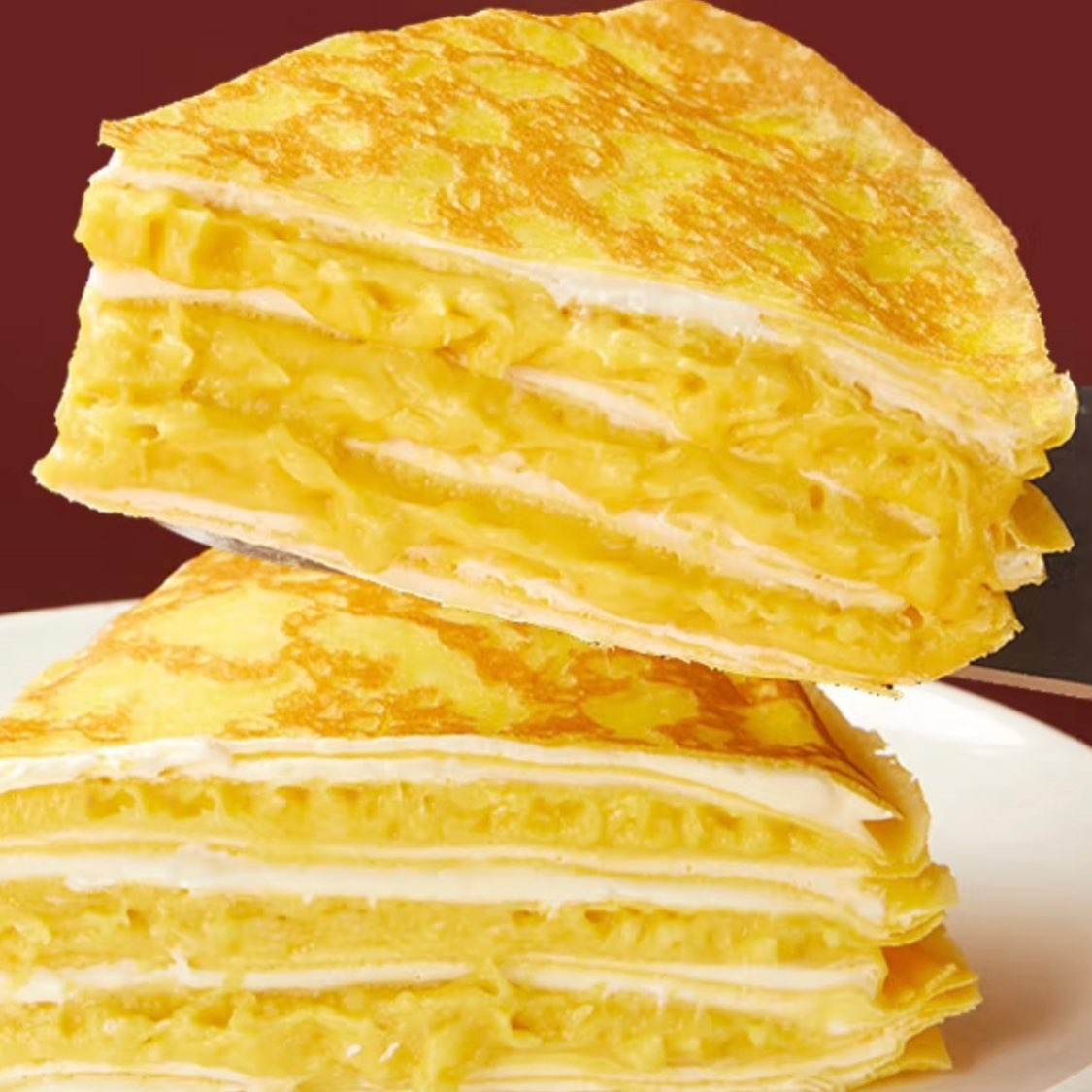 PLUS會員：麥愿 貓山王榴蓮千層蛋糕400g*2件+湊單