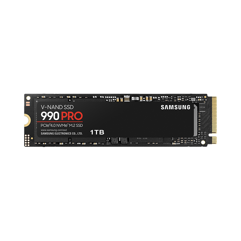 三星（SAMSUNG）1TB SSD固態硬盤 M.2接口(NVMe協議PCIe 4.0 x4) AI電腦配件 讀速7450MB/S 990 PRO