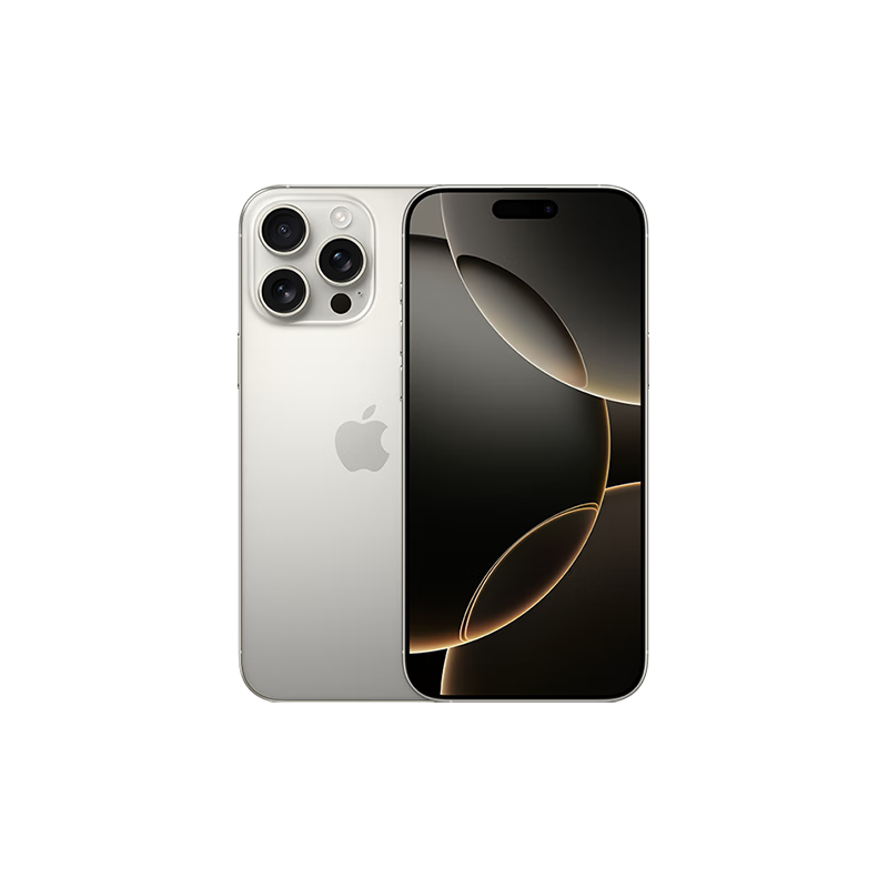 PLUS：Apple/蘋果 iPhone 16 Pro Max 手機 原色鈦金屬 256G