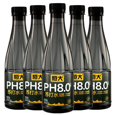 恒大 蘇打水400ml*12瓶 新日期