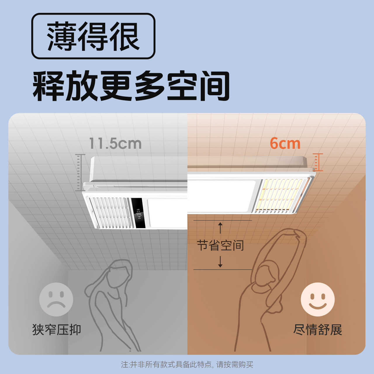 雷士照明 集成吊頂浴霸 A款