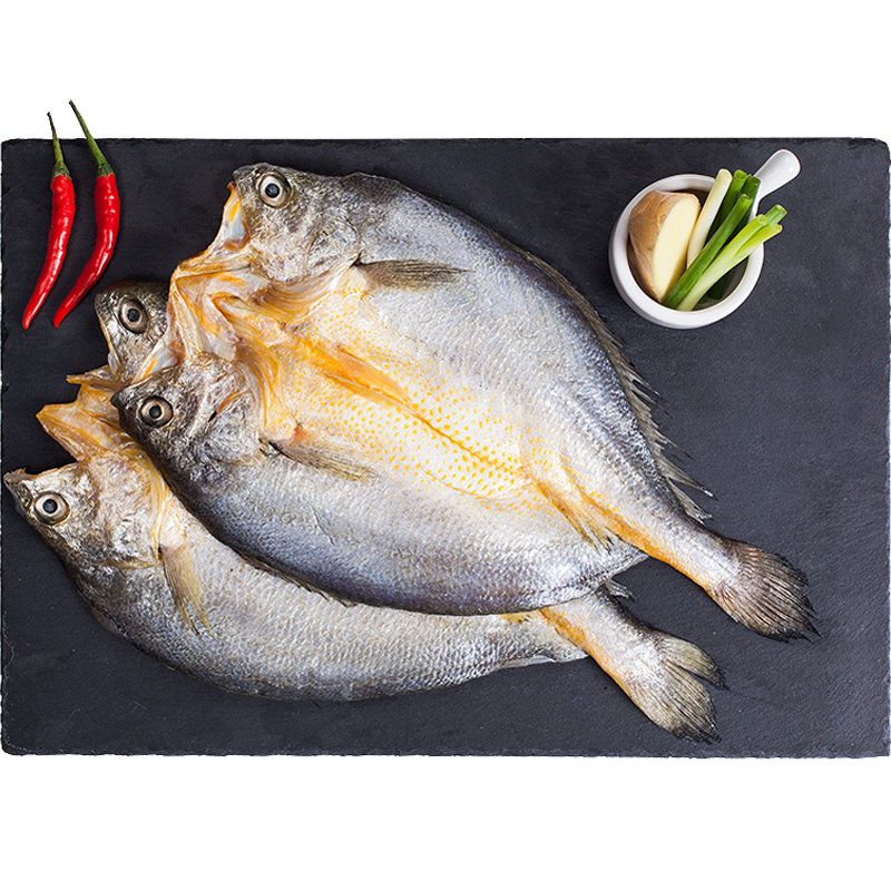 海名威寧德三去黃魚鲞380g/2條 大黃魚 燒烤食材 生鮮魚類