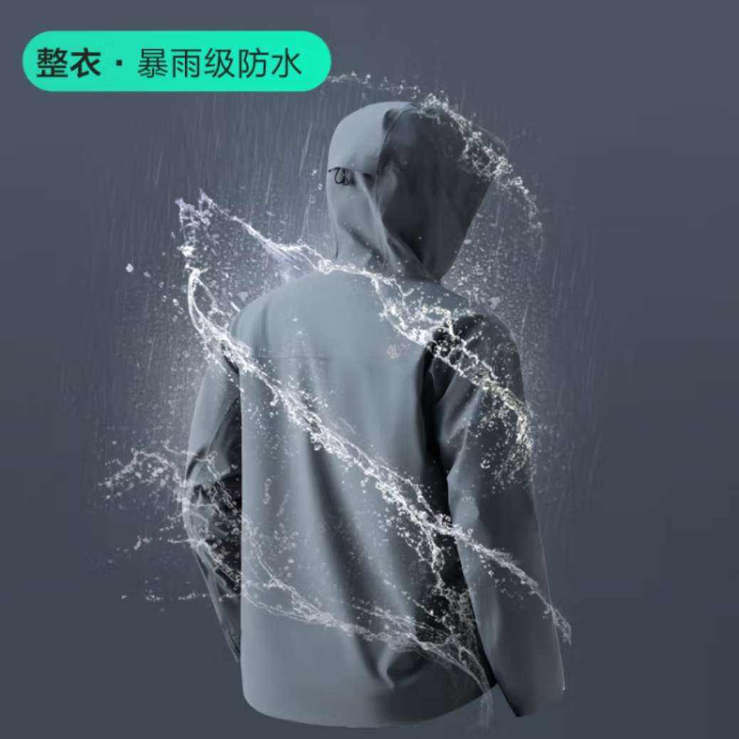 PLUS會(huì)員: 京東京造 穿山甲500抓絨內(nèi)膽三合一沖鋒衣