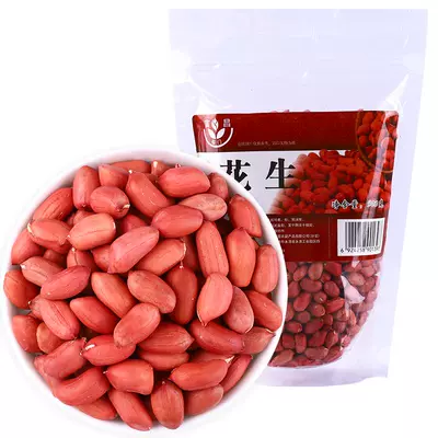 富昌 紅皮花生米500g