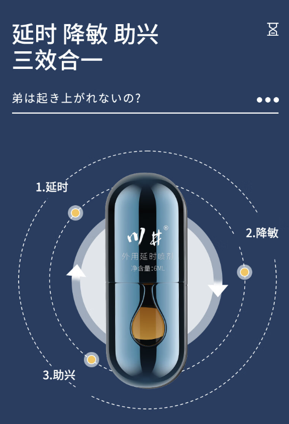 川井 CHUANJING 延時噴劑 二代升級6ml
