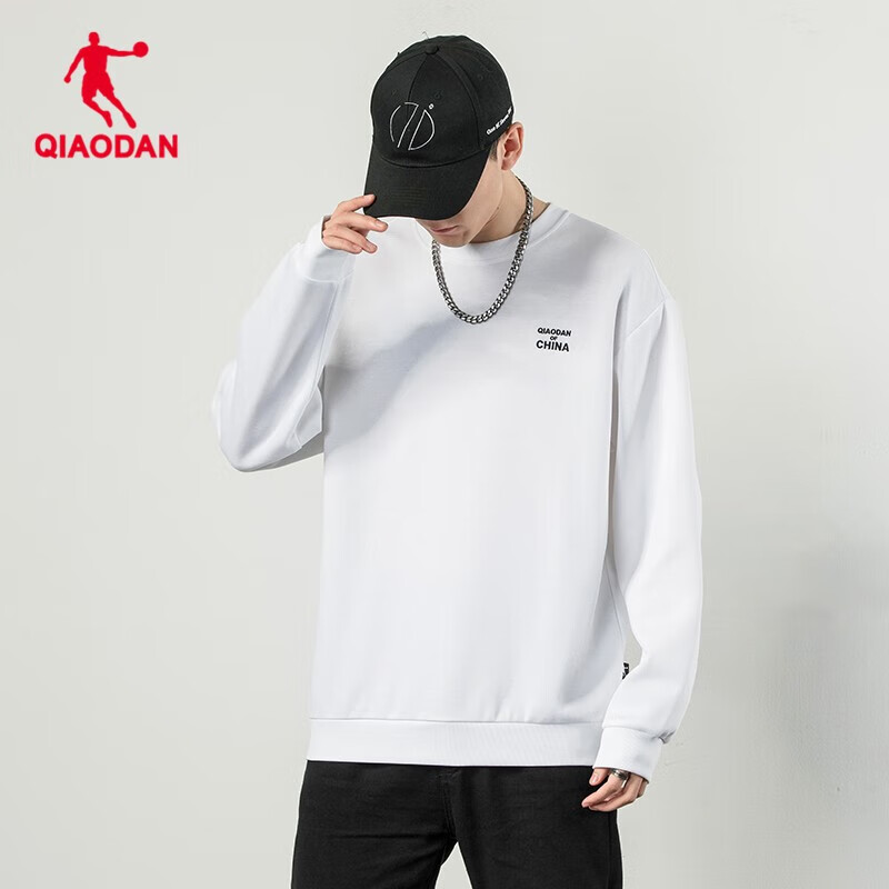 plus會員：喬丹（QIAODAN）男裝 75﹪棉針織衛(wèi)衣