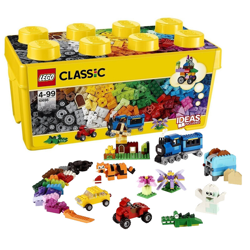 京東百億補貼：LEGO 樂高 CLASSIC經(jīng)典創(chuàng)意系列 10696 中號積木盒
