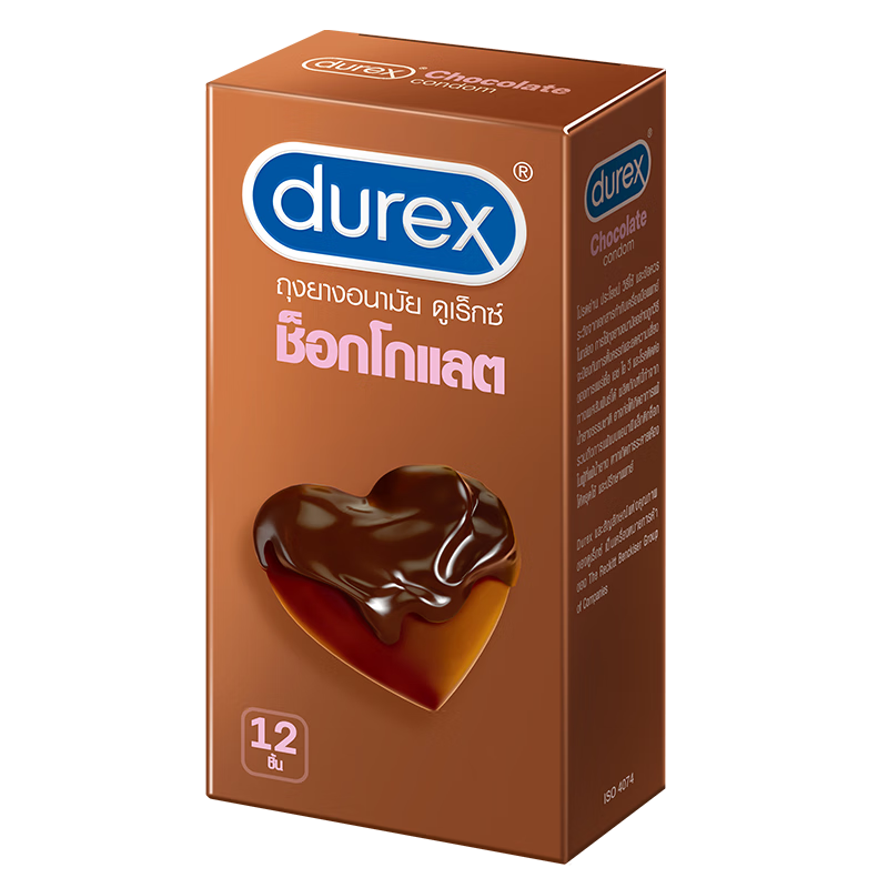 PLUS會員：durex 杜蕾斯 情趣口愛安全套 巧克力香 12只（需首購）