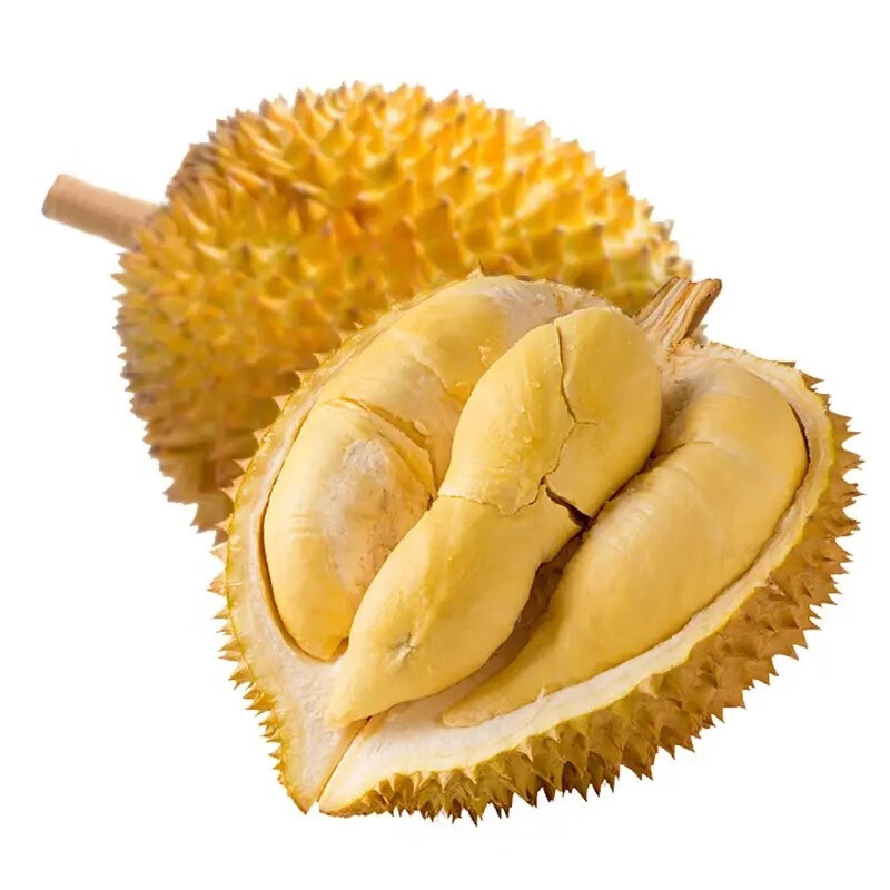 十里饞泰國金枕榴蓮鮮果 巴掌榴蓮 新鮮生鮮水果整顆帶殼 凈重3-4斤包3-4房