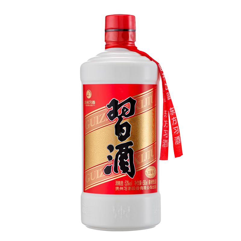 習酒 醬香型白酒 53度、500ml、6瓶