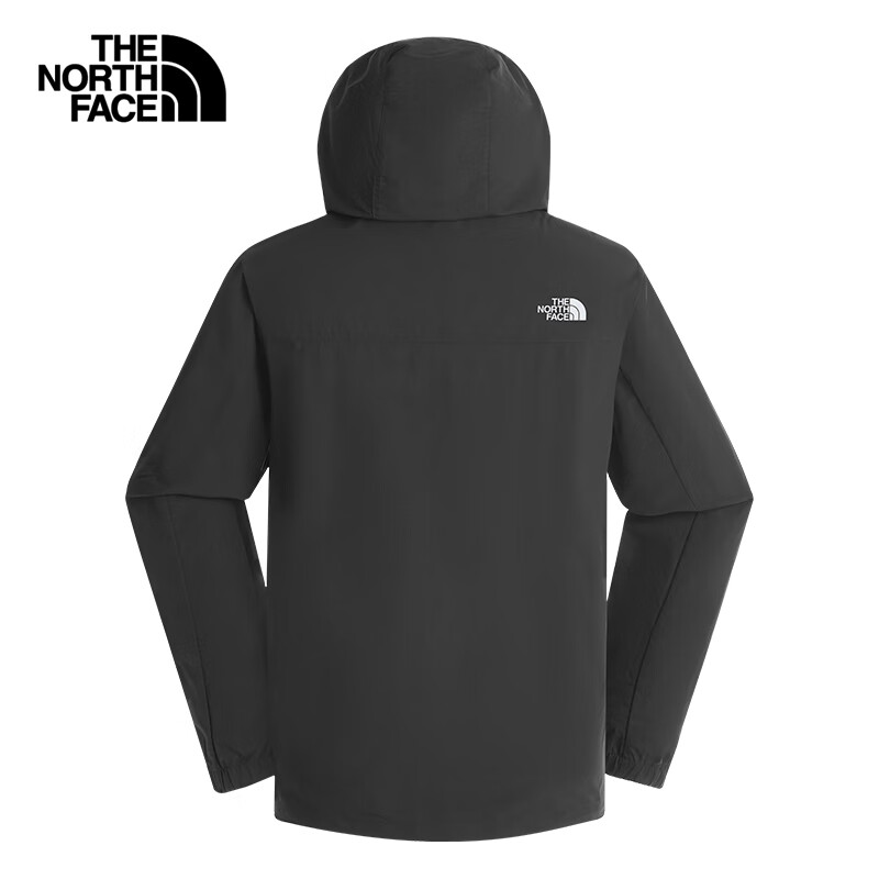 THE NORTH FACE 北面 沖鋒衣男經(jīng)典戶外防風(fēng)夾克連帽硬殼外套 8ESR JK3 L/175