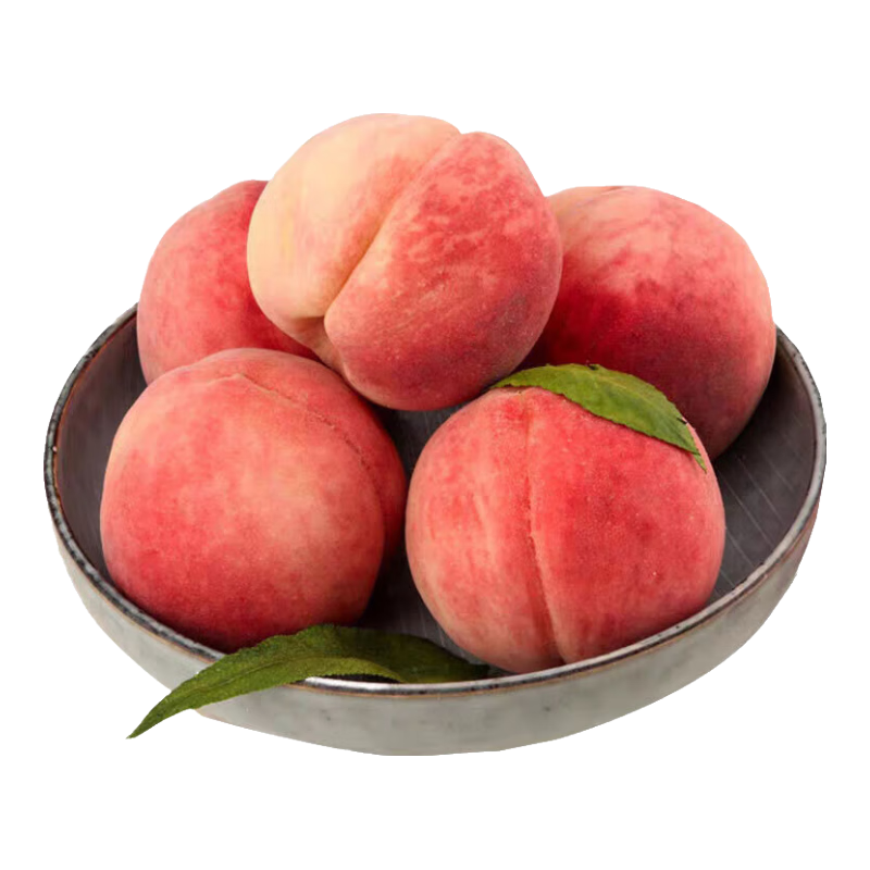 山西蜜桃水蜜桃 帶箱3斤凈重2.5斤+單果100g+