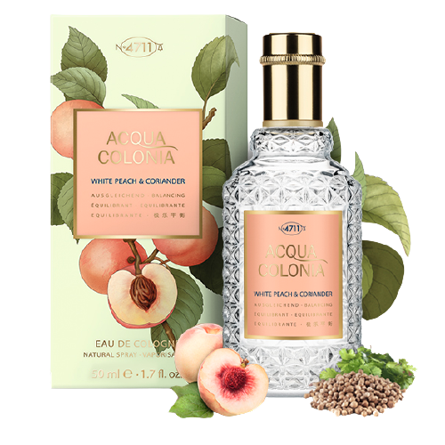 4711 爽露系列 白桃芫荽中性古龍水 EDC 50ml