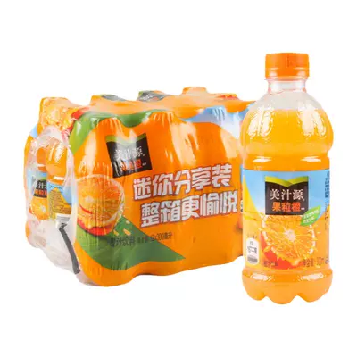 新活動，28日20點，限量2000件：美汁源果粒橙300ml*12瓶裝橙汁果汁