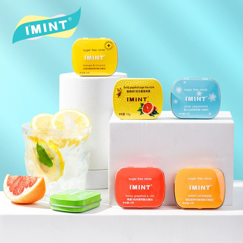 IMINT無糖薄荷糖口氣清新持久型健康接吻