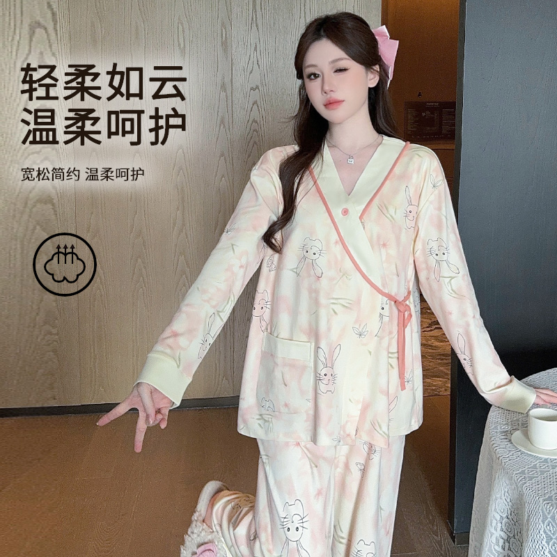 禮金省心推 新中式月子服產后純棉