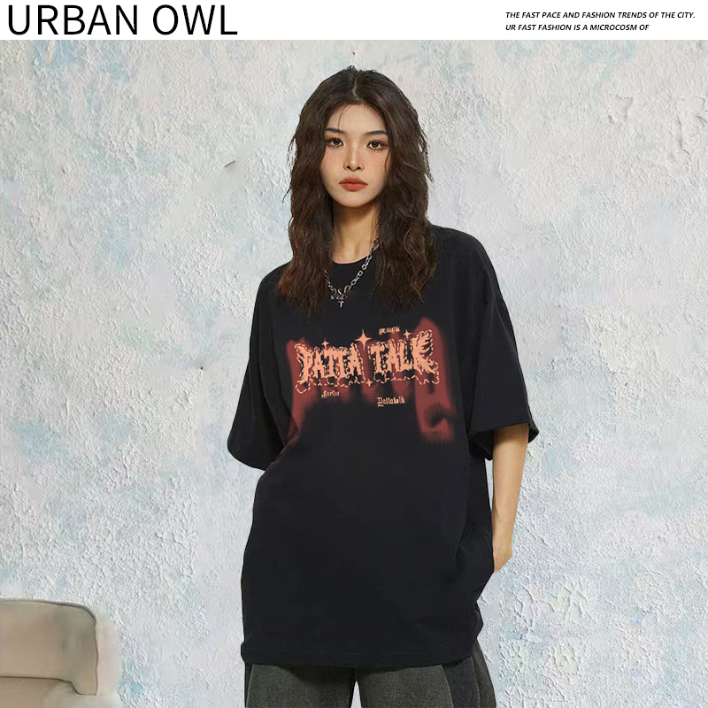 UR ban Owl 男士印花短袖T恤 自家T恤_Ti9sroF