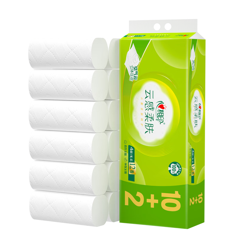 心相印 云感系列 卷紙 4層100g12卷