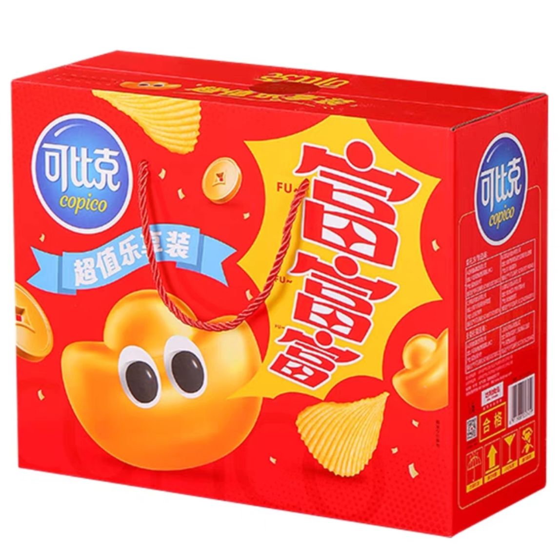 88VIP：可比克 薯片恭喜發財 849g