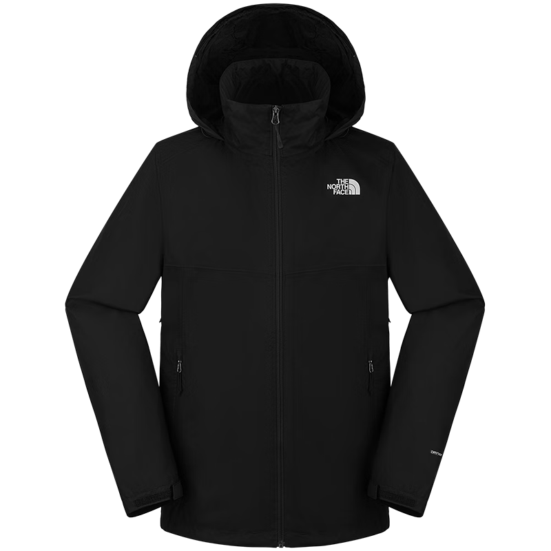 PLUS會員：The North Face 北面 經典款沖鋒衣 男女同款 l8EXR JK3/宇宙黑