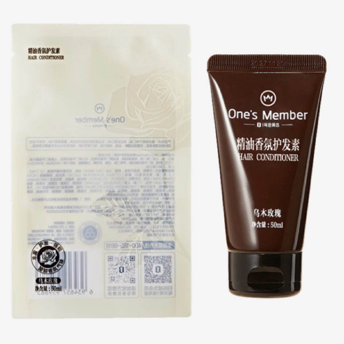 1號會員店Ones Member精油香氛護發(fā)素（烏木玫瑰）50ml