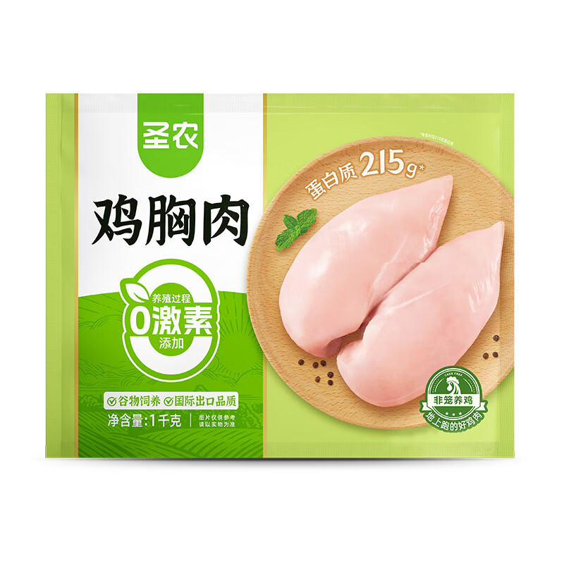 plus會員: 圣農(nóng) 雞大胸 2斤 *4件