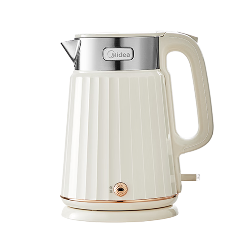 美的（Midea）電水壺2L大容量燒水壺 316L不銹鋼電熱水壺一鍵保溫 SH56-Q