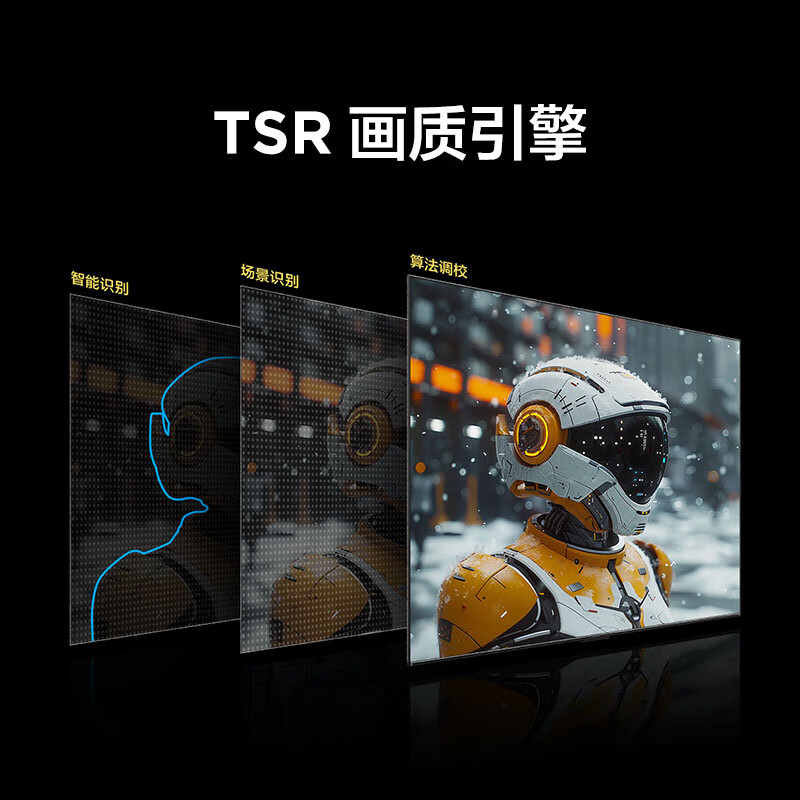 雷鳥 鶴6 Pro 24款 一級能效版 MiniLED55英寸 家電政府補貼 4+64GB 智能電視機55S585C Pro-JN