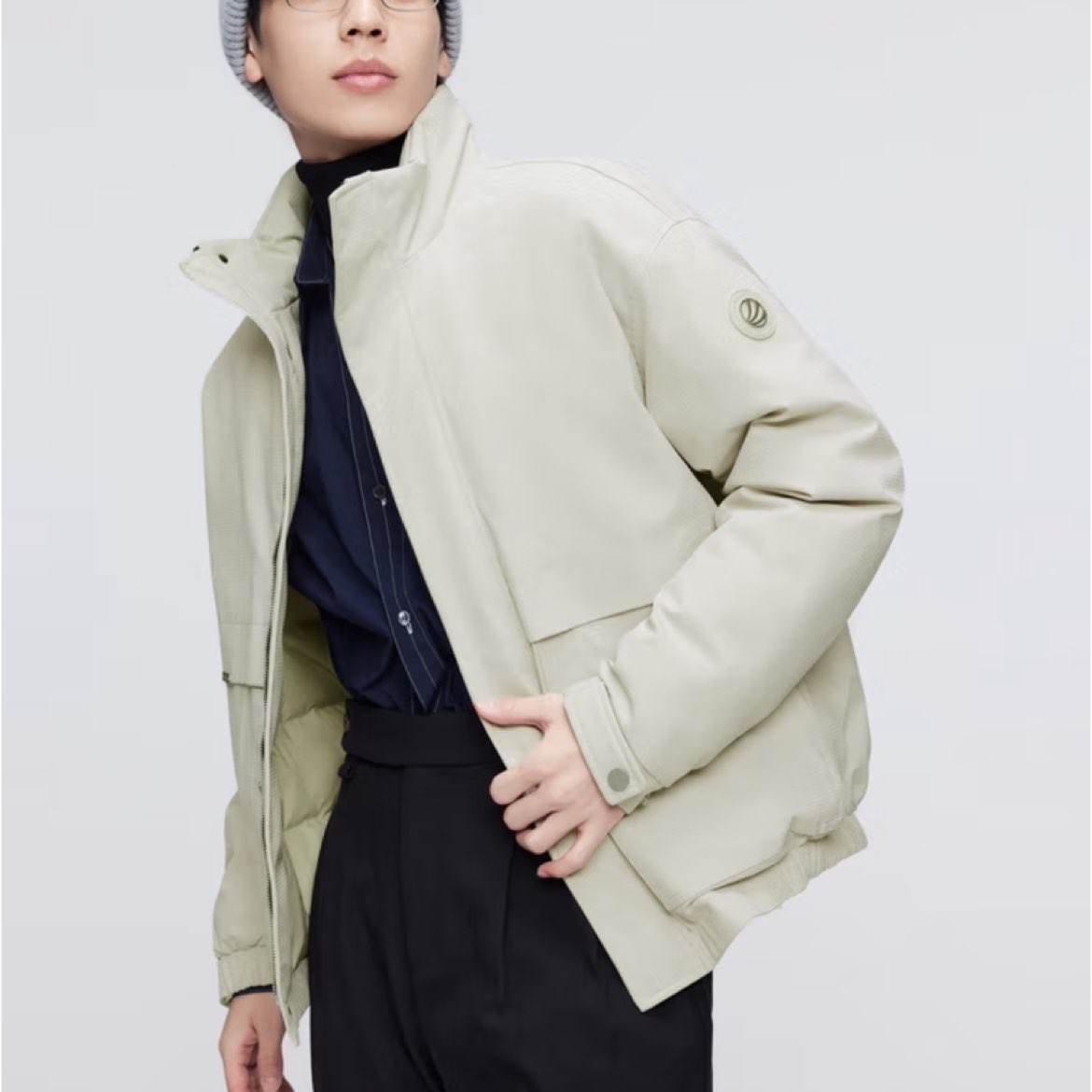 波司登（BOSIDENG）冬季羽絨服 加厚工裝夾克外套 3色多碼