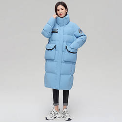 SNOWFLYING 雪中飛 90絨子長款羽絨服 防風(fēng)耐磨 169g+充絨量