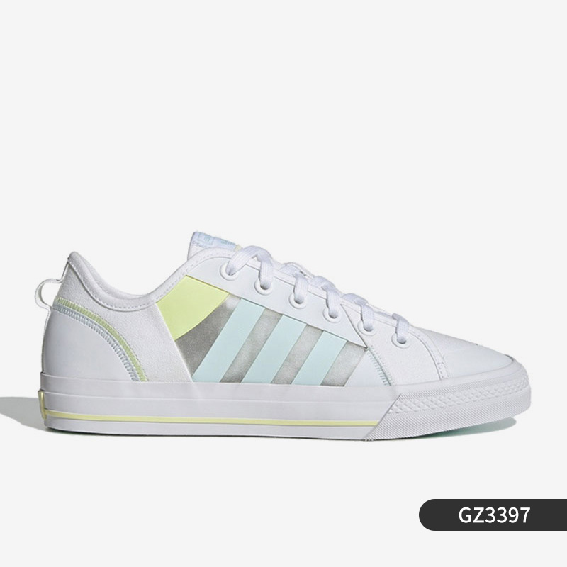 adidas 阿迪達斯 官方正品NIZZA三葉草男女休閑板鞋 EF5713 EF5714
