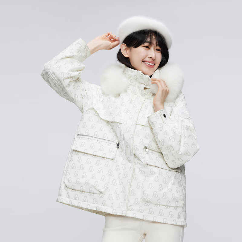 BOSIDENG 波司登 派克風(fēng)連帽羽絨服 B30145504