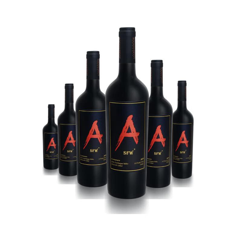 Auscess 澳賽詩 紅A 澳洲進(jìn)口 佳美娜 干紅葡萄酒 750ml*6瓶 整箱裝