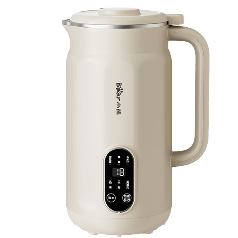 需首單、PLUS會員：小熊（Bear）豆漿機0.6L DJJ-D05D6 8葉不銹鋼刀