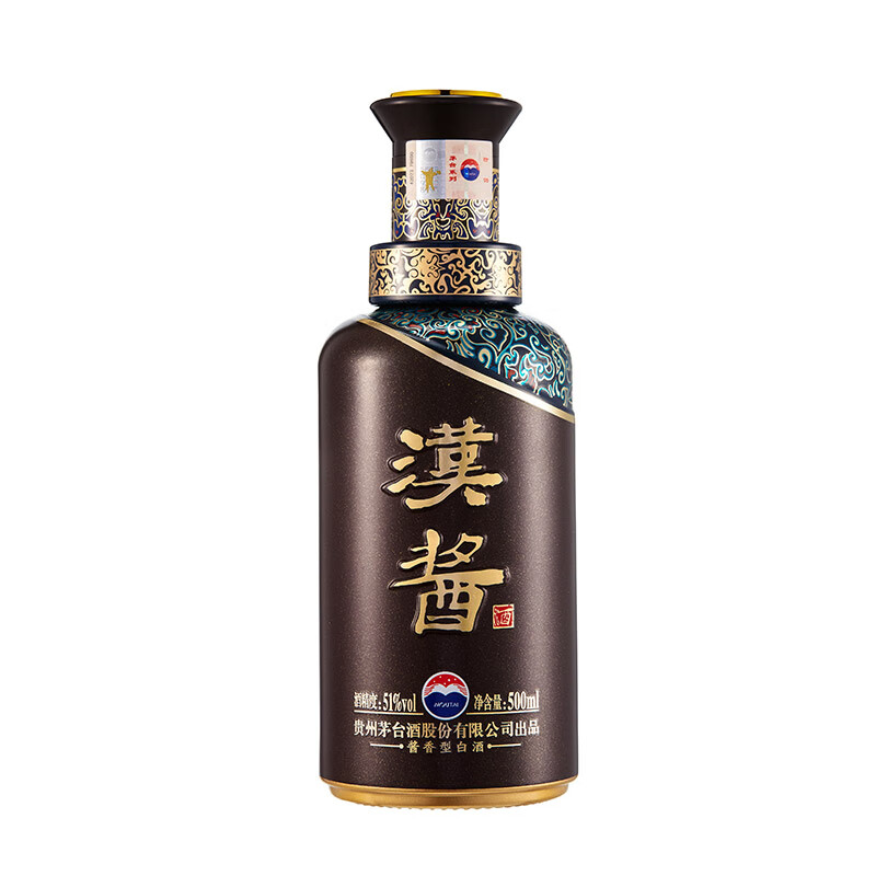 茅臺(tái) MOUTAI 漢醬 51%vol 醬香型白酒 500ml 單瓶裝