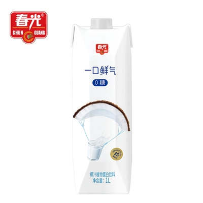 88vip：春光 海南植物蛋白飲料椰汁（多口味可選）1L