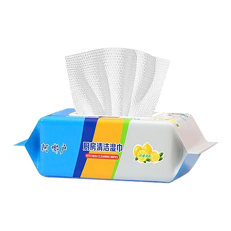強力去油次性廚房濕巾7包