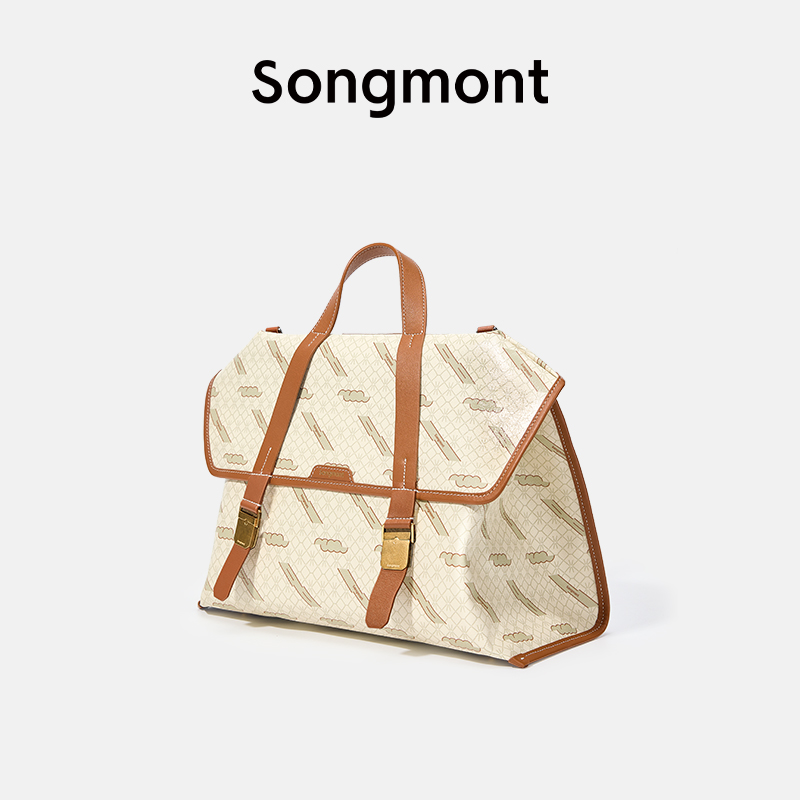 Songmont 崧 山下有松山行系列 女士公文雙肩包 B24SX88002-15CL